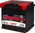 A-Mega Standard 6СТ-44 44 А/ч, 390 А (EN), прямая полярность, 207×175×190 мм, код 6CT-44-A3 A-Mega Standard 6СТ-44 44 А/ч, 390 А (EN), прямая полярность, 207×175×190 мм, код 6CT-44-A3