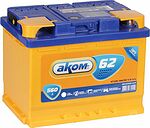 АКОМ 6CT-62.0 62 А/ч 560 А (EN), обратная полярность, корпус L2, 242×175×190 мм АКОМ 6CT-62.0 62 А/ч 560 А (EN), обратная полярность, корпус L2, 242×175×190 мм