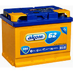 АКОМ 6CT-62.0 62 А/ч 560 А (EN), обратная полярность, корпус L2, 242×175×190 мм