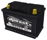 АКОМ Black 6СТ-70.0 LA Black 70 А·ч 720 А (EN), обратная полярность, корпус L3, 278×175×190 мм
