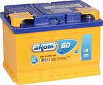 АКОМ LB 108060101 (6СТ-60VL) 60 А/ч 590 А (EN), обратная полярность, корпус LB2, 242×175×175 мм