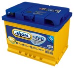 AKOM +EFB 60 А/ч обратная (242x175x190) AKOM +EFB 60 А/ч обратная (242x175x190)