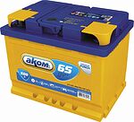 АКОМ Standart 6CT-65.0 LA 65 А/ч 600 А (EN), обратная полярность, корпус L2, 242×175×190 мм