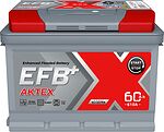 Аккумулятор АкТех EFB+ ATSEFB 60-3-R 60 А·ч 610 А (EN), обратная полярность, корпус L2, 242×175×190 мм