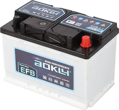 AOKLY EFB Stop&Go EFBL3 70 А/ч 780 А (EN), обратная полярность, корпус L3, 280×175×190 мм