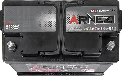 Arnezi AGM Start-Stop E4090950 95 А/ч 850 А (EN), обратная полярность, 353×175×190 мм, L5