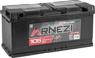 Arnezi AGM Start-Stop E4111050 105 А/ч 950 А (EN), обратная полярность, 393×175×190 мм, L6