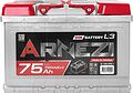 Arnezi DIN SMF E1060751 75 А/ч 720 А (EN), прямая полярность, 278×175×190 мм, L3 Arnezi DIN SMF E1060751 75 А/ч 720 А (EN), прямая полярность, 278×175×190 мм, L3
