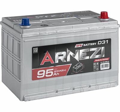 Arnezi EFB Battery E1190950 95 А/ч 800 А (EN), обратная полярность, 306×176×225 мм, D31