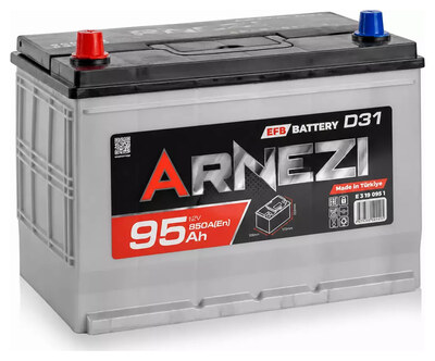 Arnezi EFB JIS Start-Stop E3190951 95 А/ч 850 А (EN), прямая полярность, 306×176×225 мм, D31/N70