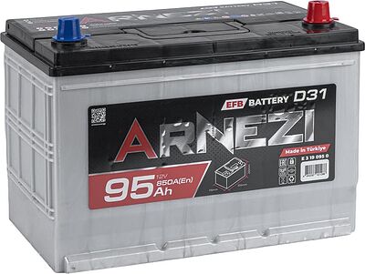 Arnezi EFB Start-Stop E3190950 95 А/ч 850 А (EN), обратная полярность, 306×176×225 мм, D31