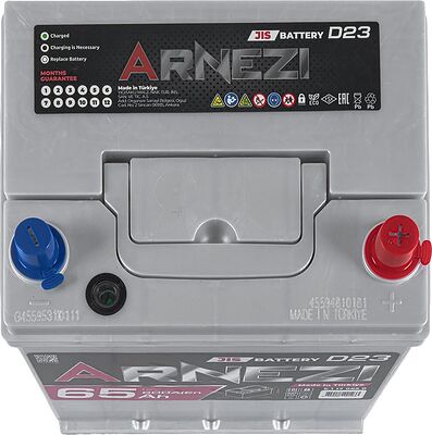 Arnezi JIS SMF E1170650 65 А/ч 600 А (EN), обратная полярность, 230×172×225 мм, D23