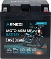 Arnezi Moto AGM E9YIX30L0 30 А/ч 360 А (EN), обратная полярность, 165×127×176 мм, YIX30L-BS Arnezi Moto AGM E9YIX30L0 30 А/ч 360 А (EN), обратная полярность, 165×127×176 мм, YIX30L-BS