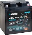 Arnezi Moto AGM E9YIX30L0 30 А/ч 360 А (EN), обратная полярность, 165×127×176 мм, YIX30L-BS Arnezi Moto AGM E9YIX30L0 30 А/ч 360 А (EN), обратная полярность, 165×127×176 мм, YIX30L-BS