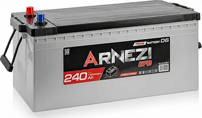 Arnezi Truck EFB E3232403 240 А/ч 1400 А (EN), прямая полярность, 518×276×242 мм, D6