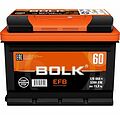 Bolk EFB Stop&Go BEFB 60-3-L 60 А/ч 530 А (EN), прямая полярность, 242×175×190 мм, L2
