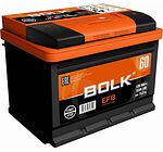 Bolk EFB Stop&Go BEFB 60-3-L 60 А/ч 530 А (EN), прямая полярность, 242×175×190 мм, L2