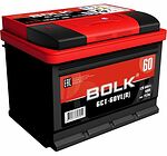 Bolk Standart B 60-3-R 60 А/ч 500 А (EN), обратная полярность, 242×175×190 мм, L2