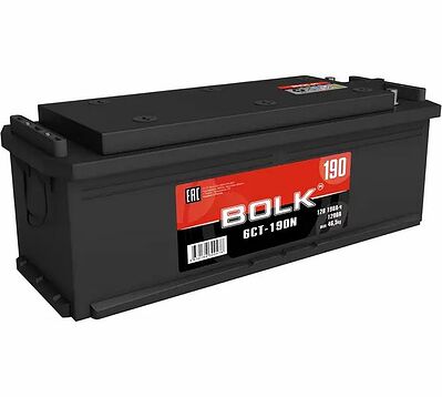 Bolk Standart B 190-3-L-B 190 А/ч 1200 А (EN), обратная полярность, 514×218×210 мм, B