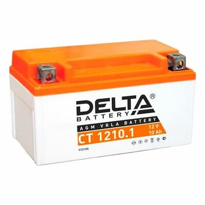 Delta CT 1210.1 10 А/ч 190 А (EN), прямая полярность, 150×86×93 мм