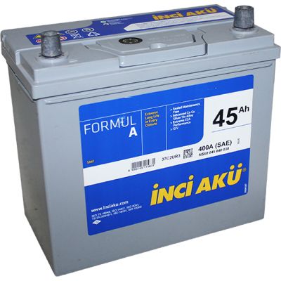 Inci Yuasa Inci FormulA 45 А/ч прямая конус азия (238x129x227)