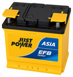 JUST POWER ASIA EFB JPED26750 75 А·ч 750 А (EN), обратная полярность, 260x173x225 мм