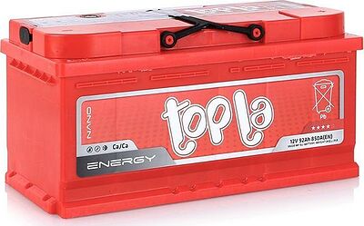 Topla Energy 92 А/ч обратная конус стандарт (353x175x175)