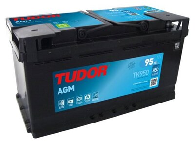 Tudor AGM TK700 70 А/ч, 760 А (EN), обратная полярность (278x175x190)