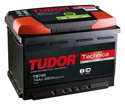 Tudor Technica TB602 60 А/ч, 540 А (EN), обратная полярность (242x175x175)