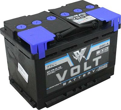 Tungstone Volt Standart 77 А/ч обратная конус стандарт (278x175x190)