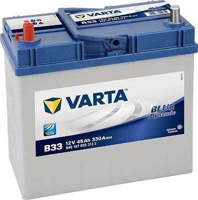 Varta Blue Dynamic B33 45 А/ч, 330 А (EN), прямая полярность (238x129x227), код 545157033