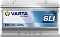 Varta BLUE dynamic E38 74 А/ч 750 А (EN), обратная полярность, 278x175x175 мм, ETN 574402075 Varta BLUE dynamic E38 74 А/ч 750 А (EN), обратная полярность, 278x175x175 мм, ETN 574402075