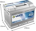 Varta BLUE dynamic E44 77 А/ч 780 А (EN), обратная полярность, 278x175x190 мм, ETN 577400078 Varta BLUE dynamic E44 77 А/ч 780 А (EN), обратная полярность, 278x175x190 мм, ETN 577400078