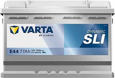 Varta BLUE dynamic E44 77 А/ч 780 А (EN), обратная полярность, 278x175x190 мм, ETN 577400078