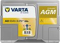 Varta Dynamic AGM A8 60 А/ч 680 А (EN), обратная полярность, 242x175x190 мм, ETN 560901068 Varta Dynamic AGM A8 60 А/ч 680 А (EN), обратная полярность, 242x175x190 мм, ETN 560901068
