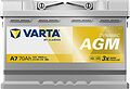 Varta Dynamic AGM A7 70 А/ч 760 А (EN), обратная полярность, 278x175x190 мм, ETN 570901076 Varta Dynamic AGM A7 70 А/ч 760 А (EN), обратная полярность, 278x175x190 мм, ETN 570901076