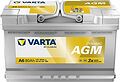 Varta Dynamic AGM A6 80 А/ч 800 А (EN), обратная полярность, 315x175x190 мм, ETN 580901080 Varta Dynamic AGM A6 80 А/ч 800 А (EN), обратная полярность, 315x175x190 мм, ETN 580901080