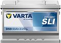 Varta Dynamic SLI D59 60 А/ч 540 А (EN), обратная полярность, 242x175x175 мм, ETN 560409054 Varta Dynamic SLI D59 60 А/ч 540 А (EN), обратная полярность, 242x175x175 мм, ETN 560409054