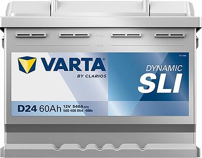 Varta Dynamic SLI D24 60 А/ч 540 А (EN), обратная полярность, 242x175x190 мм, ETN 560408054