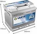 Varta Dynamic SLI D43 60 А/ч 540 А (EN), прямая полярность, 242x175x190 мм, ETN 560127054 Varta Dynamic SLI D43 60 А/ч 540 А (EN), прямая полярность, 242x175x190 мм, ETN 560127054