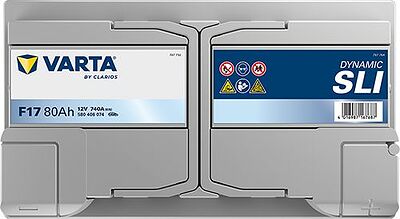 Varta Dynamic SLI F17 80 А/ч 740 А (EN), обратная полярность, 315x175x175 мм, ETN 580406074
