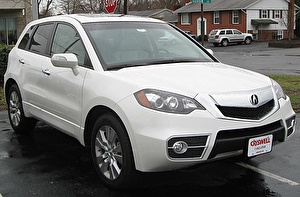 Подбор шин на Acura RDX 2010