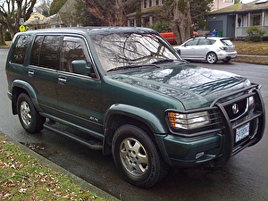 Размер колёс на Acura SLX 1999 Подбор шин на Acura SLX 1999
