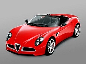 Размер колёс на Alfa Romeo 8C Competizione 2010 Подбор шин на Alfa Romeo 8C Competizione 2010