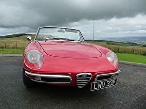 Подбор шин на Alfa Romeo Spider 1968