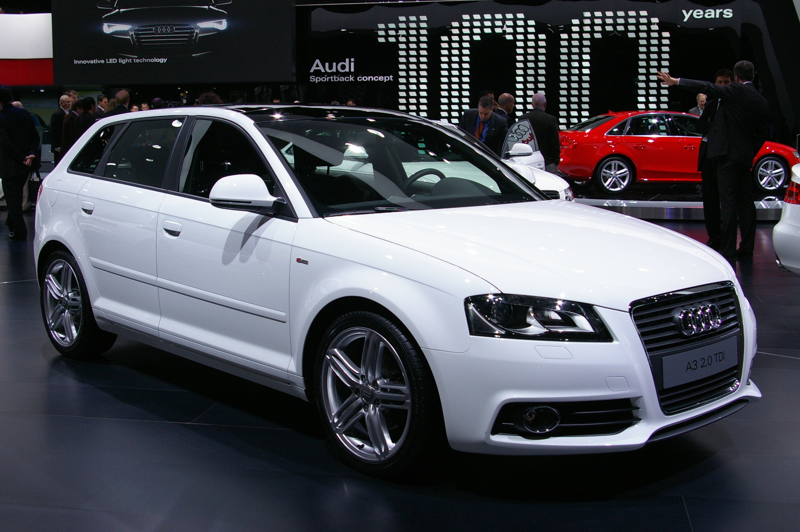 Размер колёс на Audi A3 2010 Подбор шин на Audi A3 2010