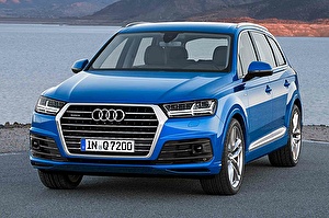 Подбор шин на Audi Q7 2015