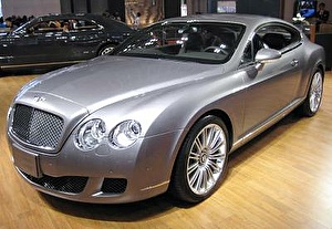 Подбор шин на Bentley Continental 2008