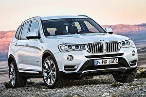 Размер колёс на BMW X3 2016 Подбор шин на BMW X3 2016