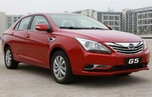 Подбор шин на BYD G5 2015